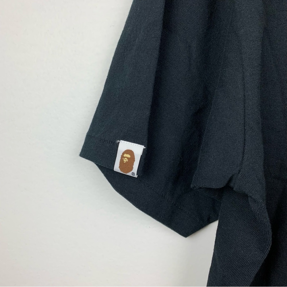 BAPE T-Shirt Men’s A Bathing Ape Year Of The Tiger Size XL Black Logo EUC - Picture 3 of 11